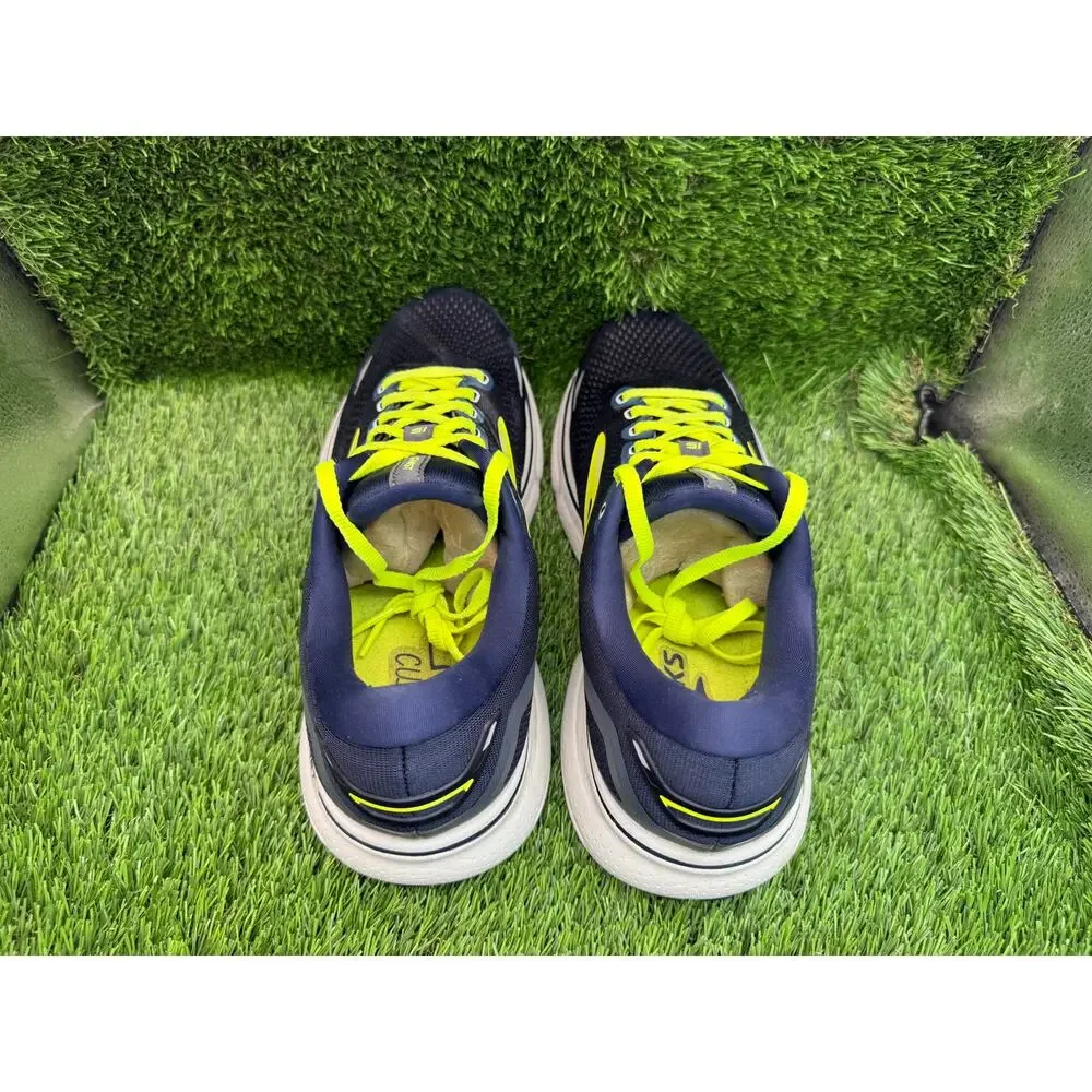 Brooks Ghost 15 1103931D429 Athletic Sneaker Men's 10D Blue Mesh Running Sports